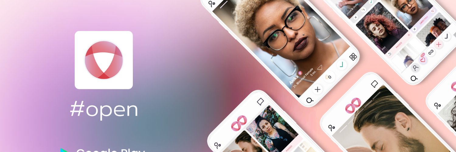 #open - a non-monog dating app. banner