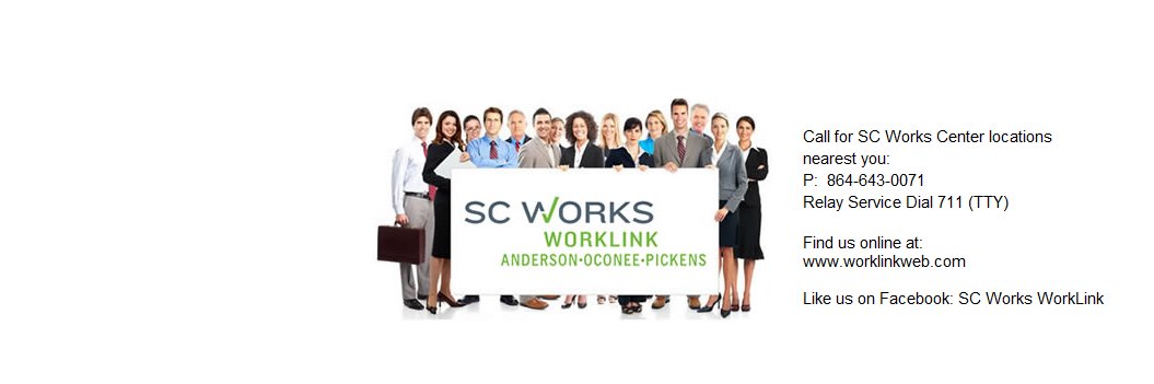 SC Works WorkLink banner
