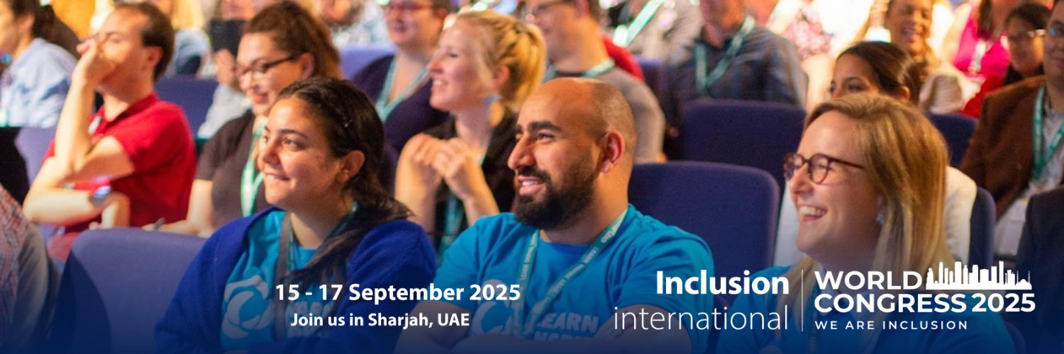Inclusion International's banner