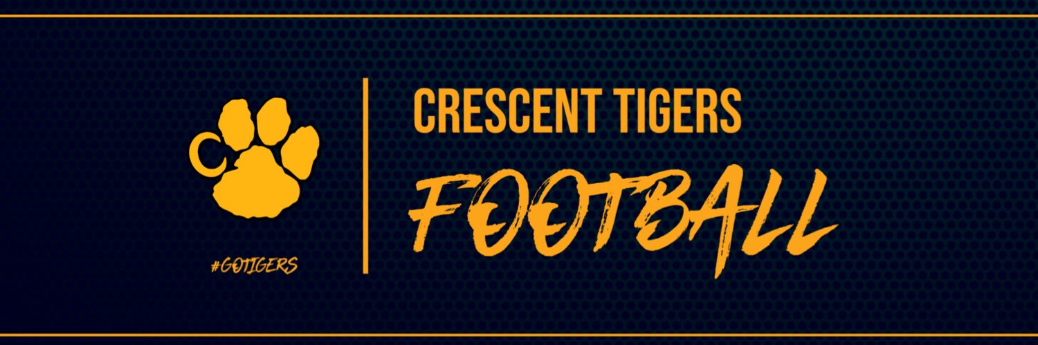 Crescent Tigers Football's banner