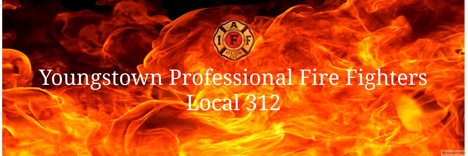 Youngstown Professional Fire Fighters Local 312 banner