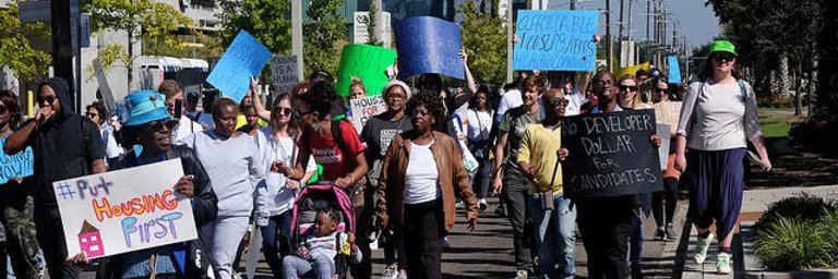 #PutHousingFirst banner