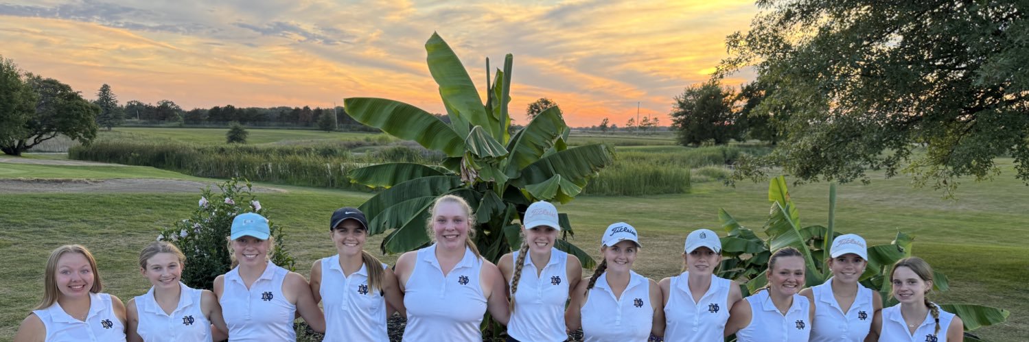 QND Lady Raider Golf banner