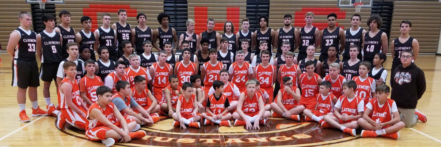 Claymont Basketball banner