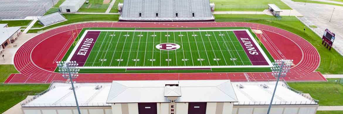 Ennis High School banner