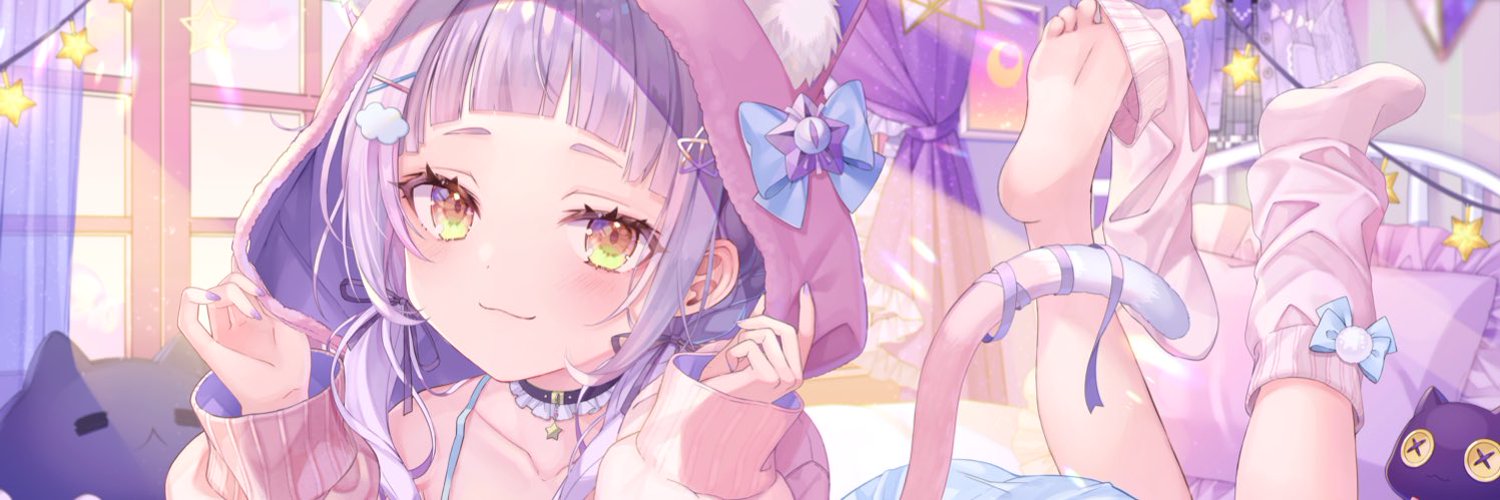 紫咲シオン🌙 ホロライブ Profile Banner