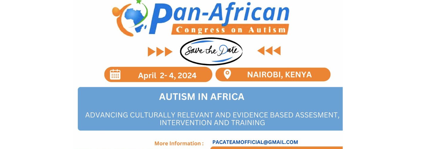 Pan African Congress on Autism banner