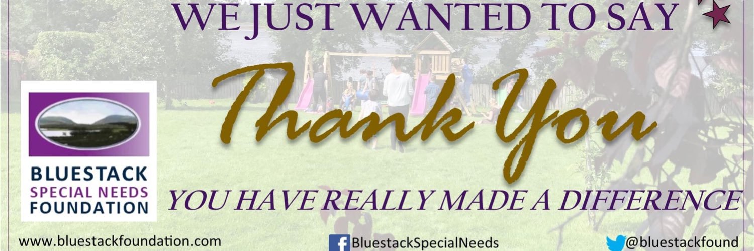 Bluestack Special Needs Foundation banner