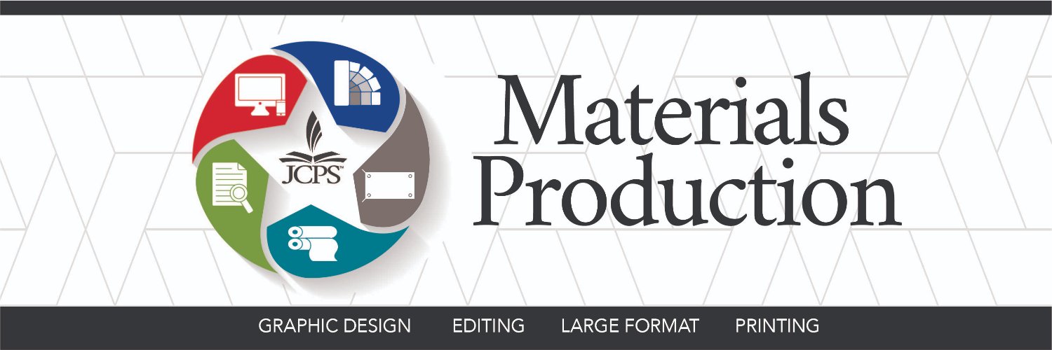 Materials Production JCPS banner