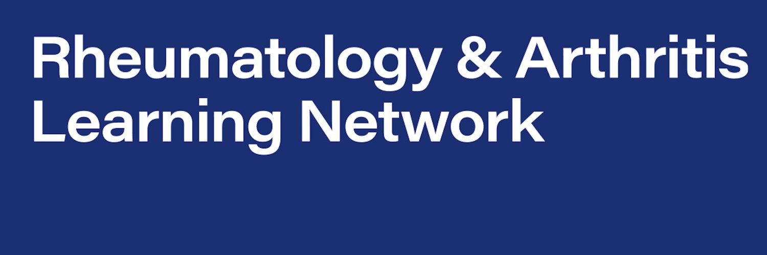 Rheumatology & Arthritis Learning Network banner