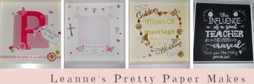 Leanne's Pretty Paper Makes banner