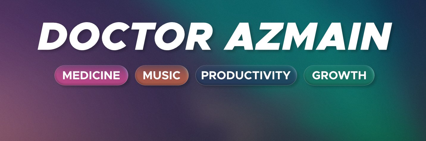 Dr Azmain Chowdhury banner