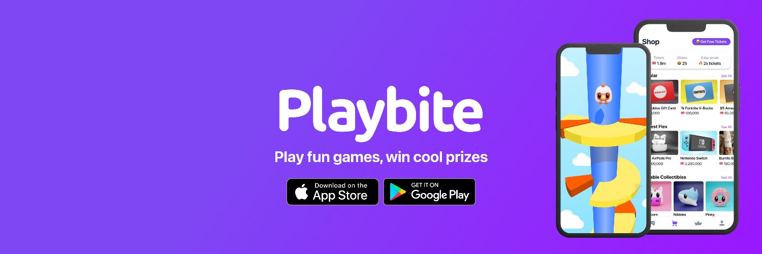 Playbite banner