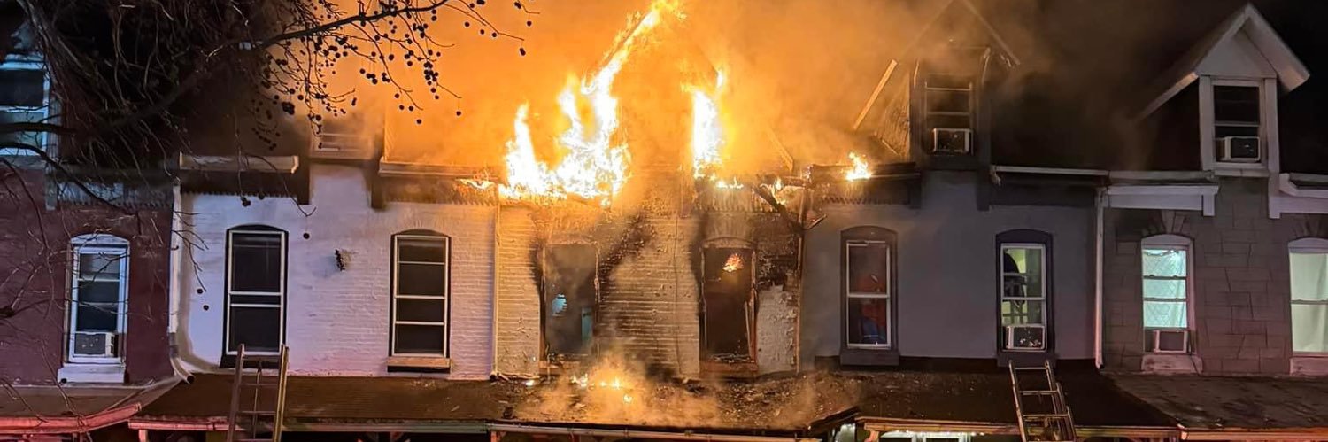 Reading Firefighters Local 1803 banner