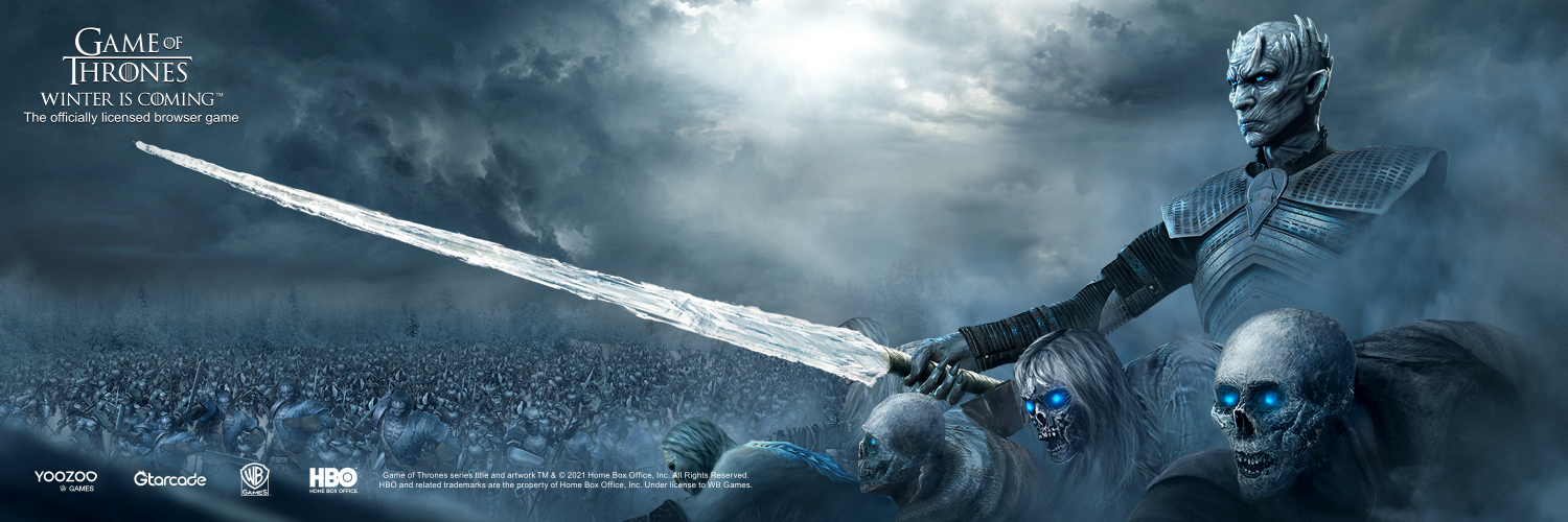 Game of Thrones Winter is Coming banner