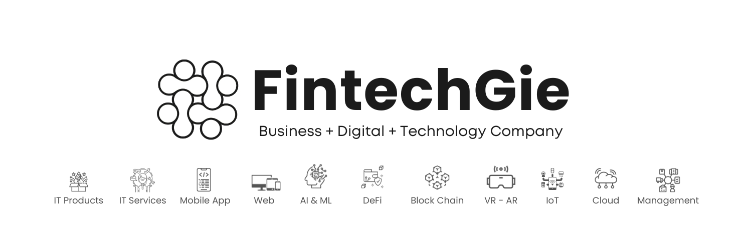 FintechGie - Business Technology Digital banner