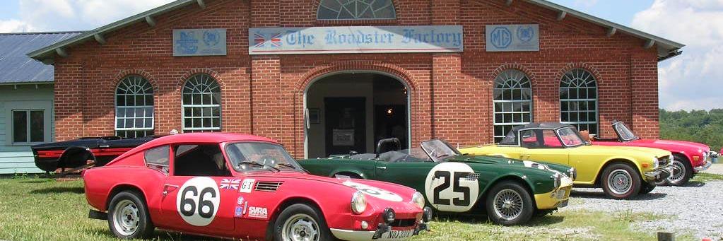 The Roadster Factory banner