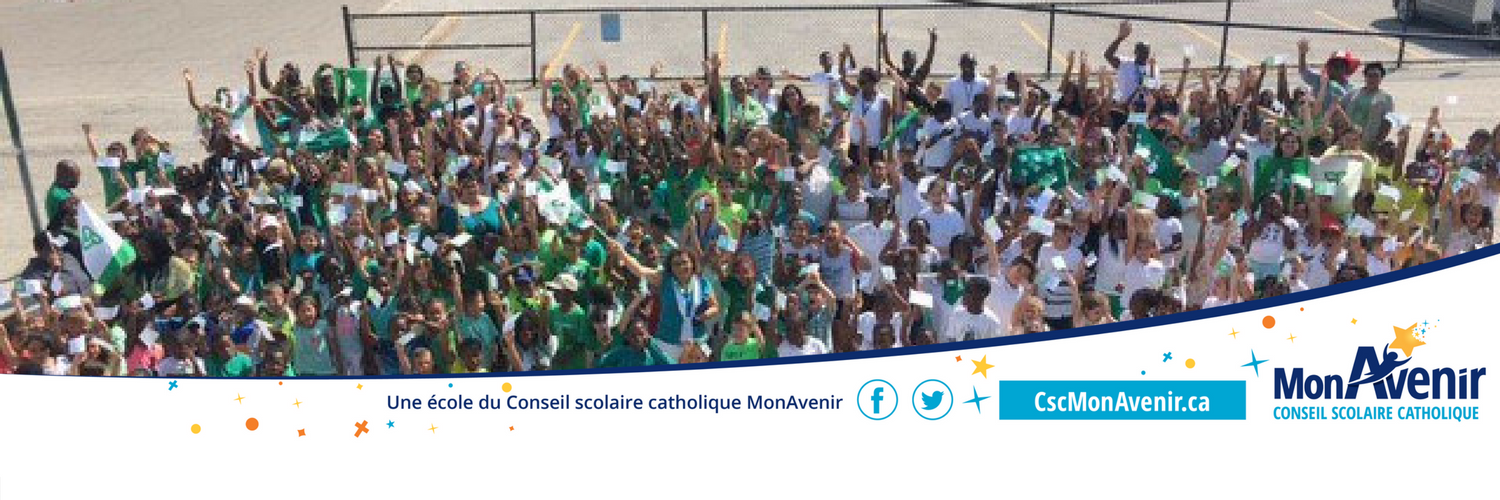 École élémentaire catholique Sainte-Jeanne-d'Arc banner