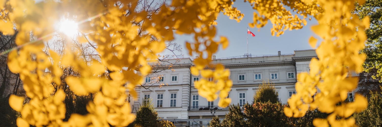 W Pałacu Prezydenckim banner