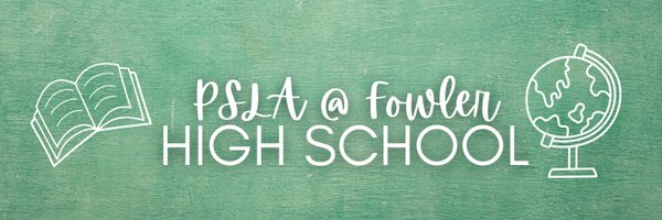 PSLAatFowler Profile Banner