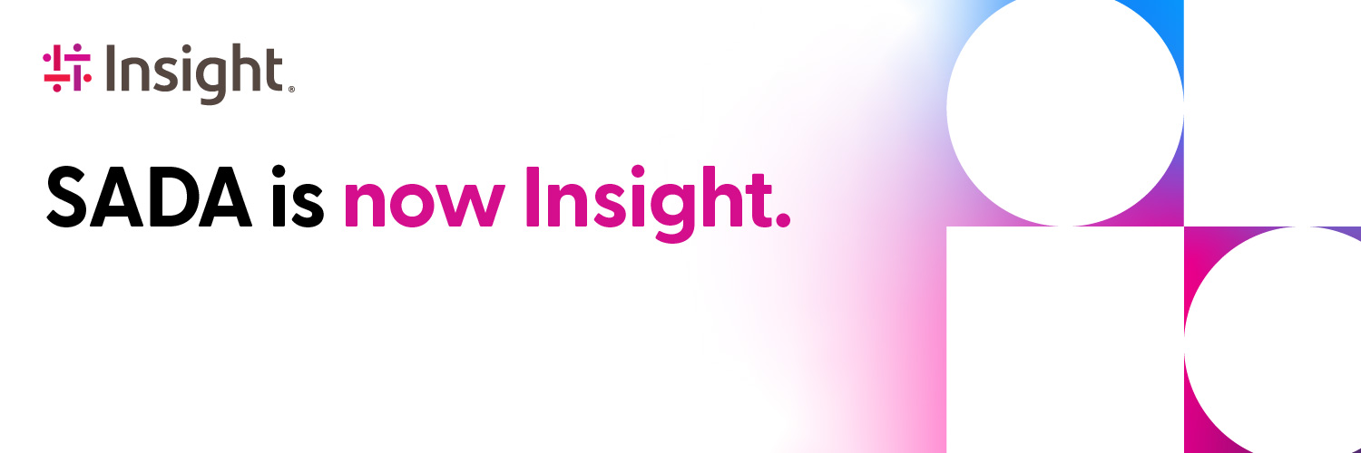 SADA, An Insight company banner