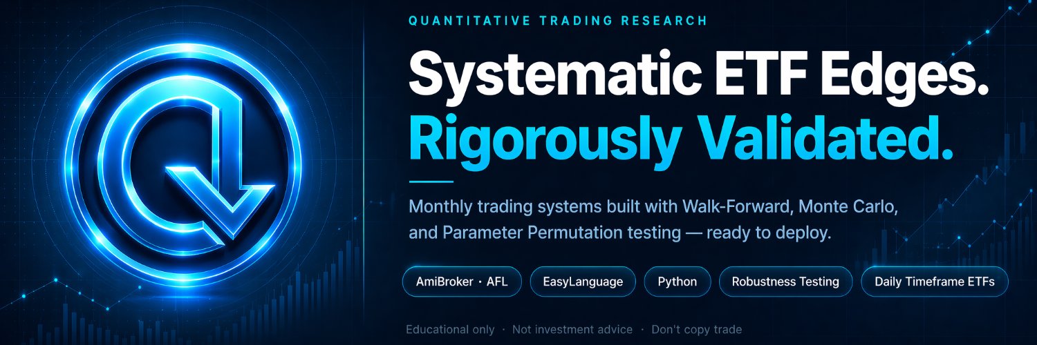 QuantpTrader | Robust Trading Edges banner