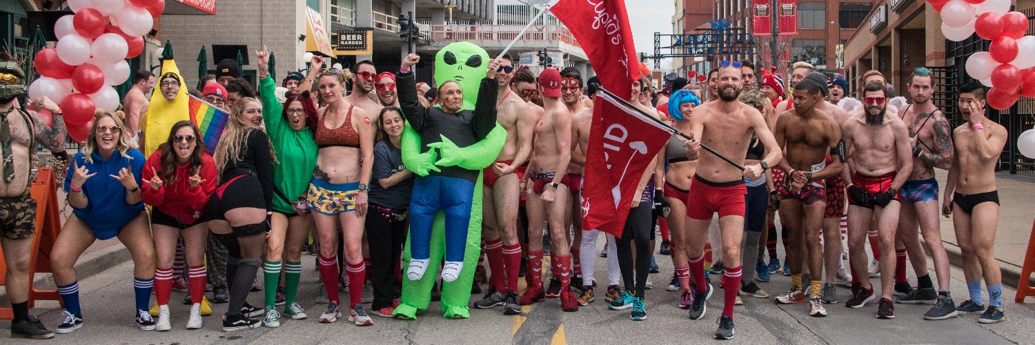 Cupid’s Undie Run banner