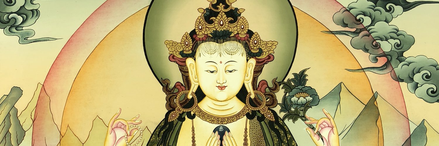 Lama Thanka Painting School's banner
