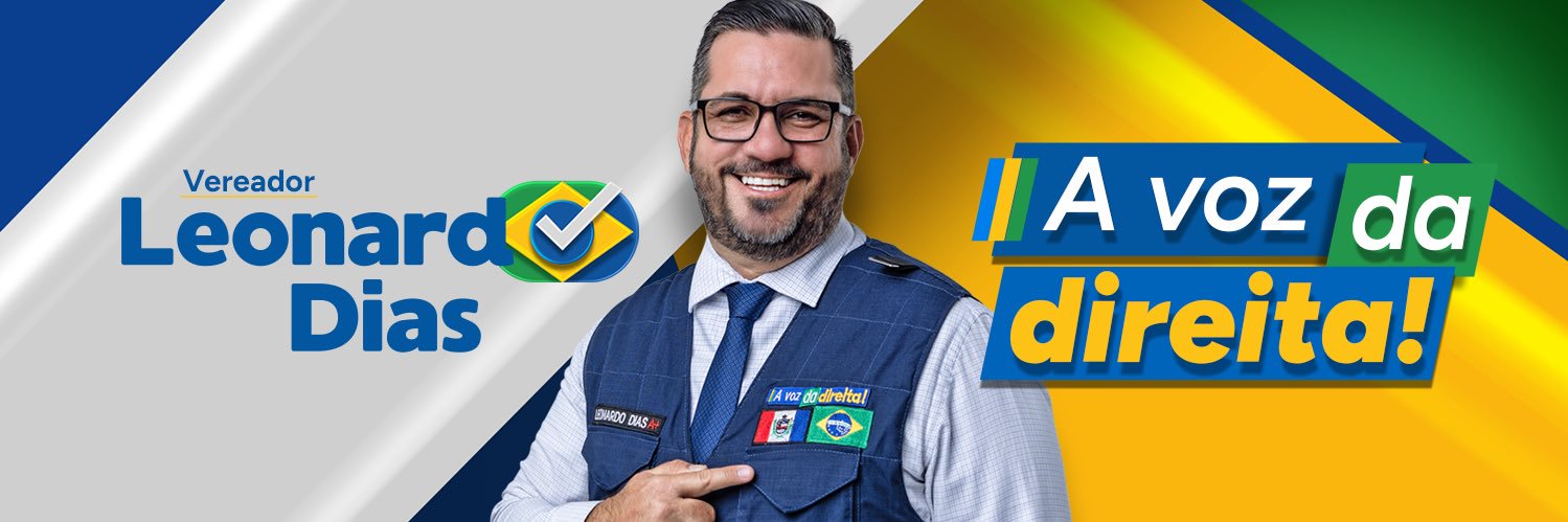Vereador Leonardo Dias's banner