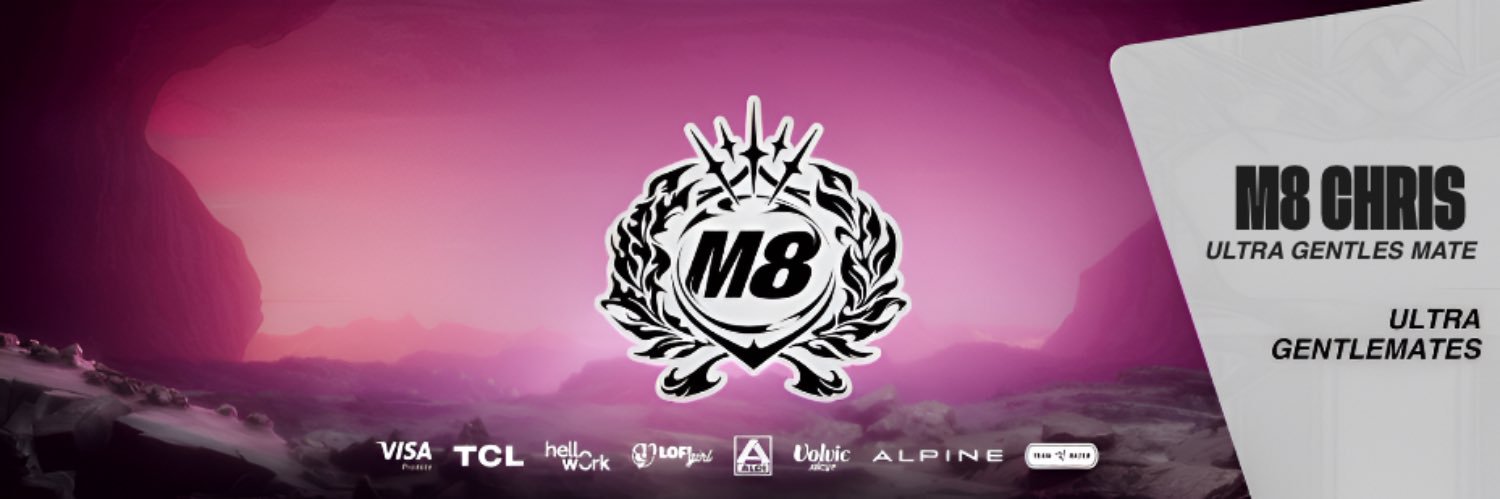 M8 Chris 💚 banner