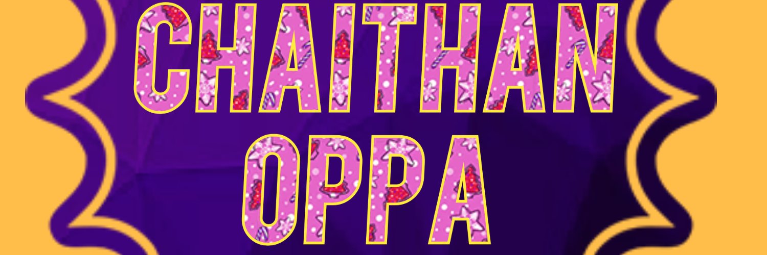 ChaithanOppa's profile banner image