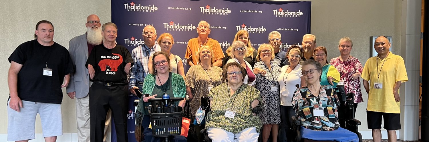 US/USA Thalidomide Survivors banner