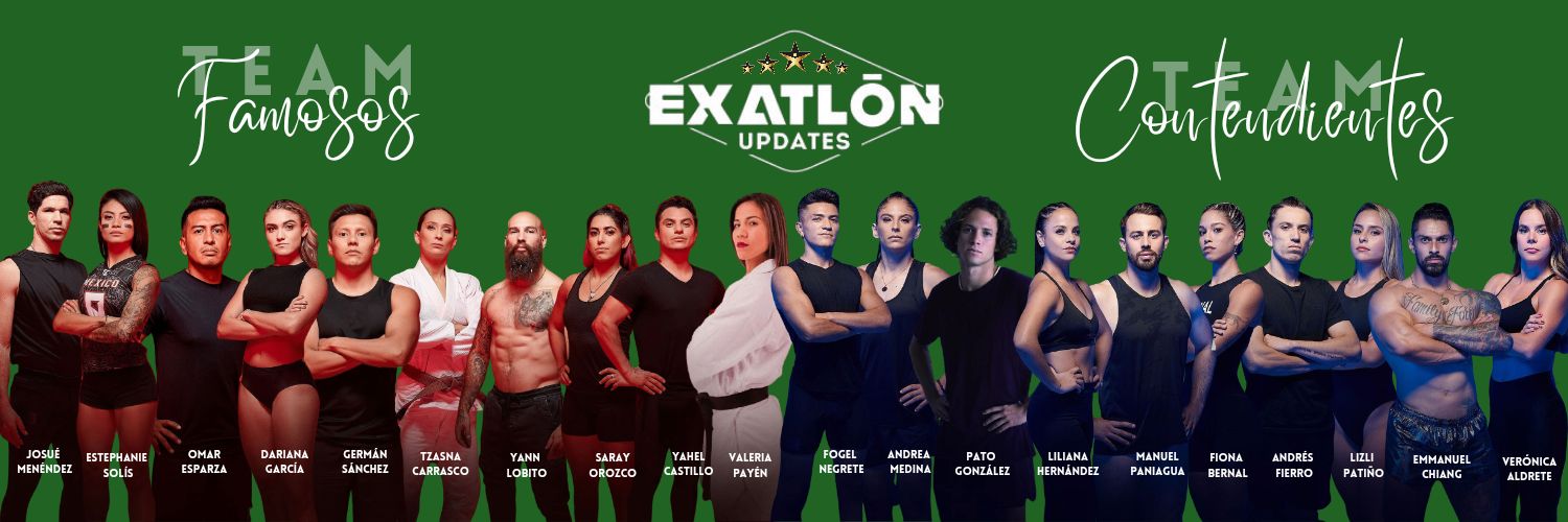 Exatlón México Updates 🇲🇽🌟 banner