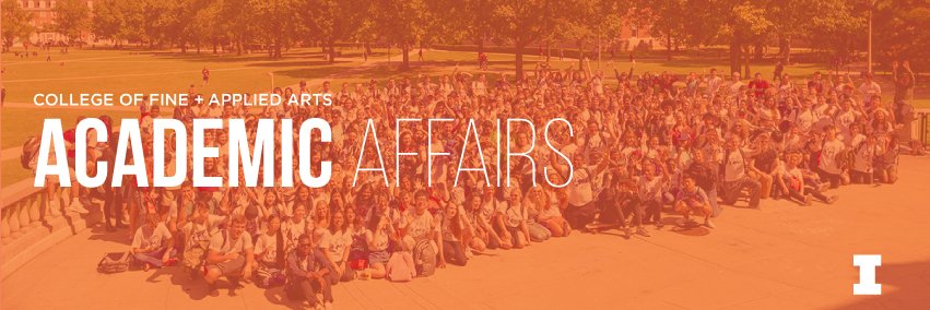 FAA Student Academic Affairs banner