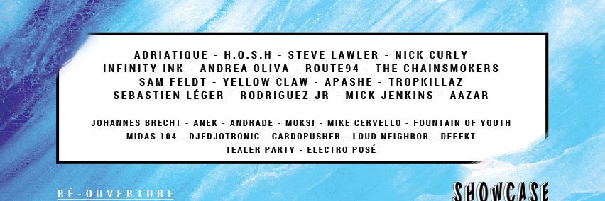 Showcase Paris banner