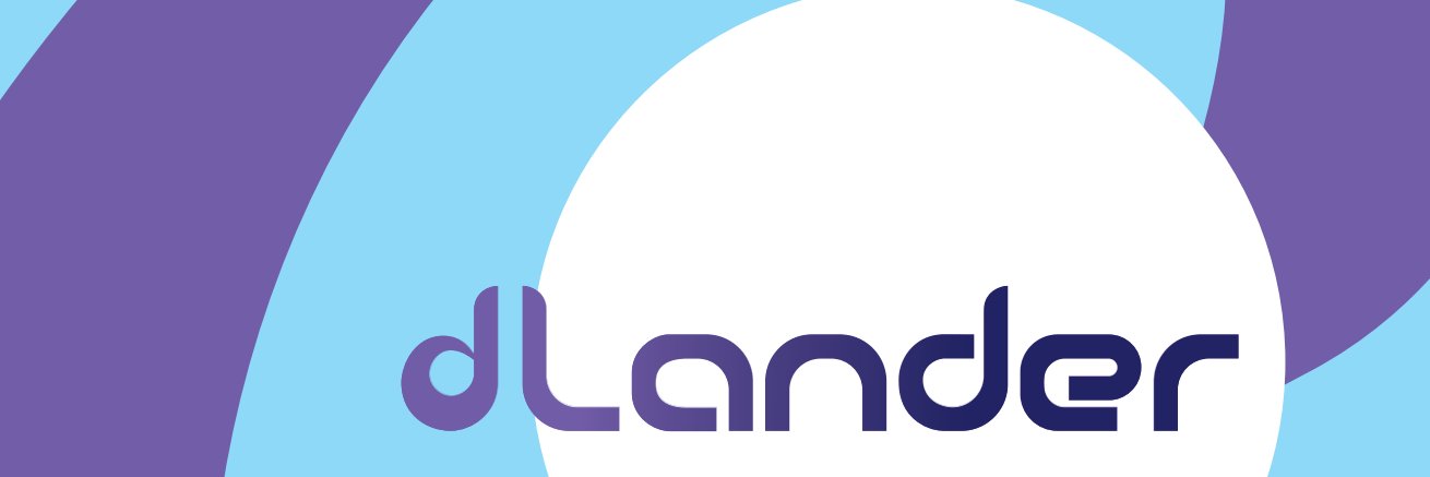 dLander banner
