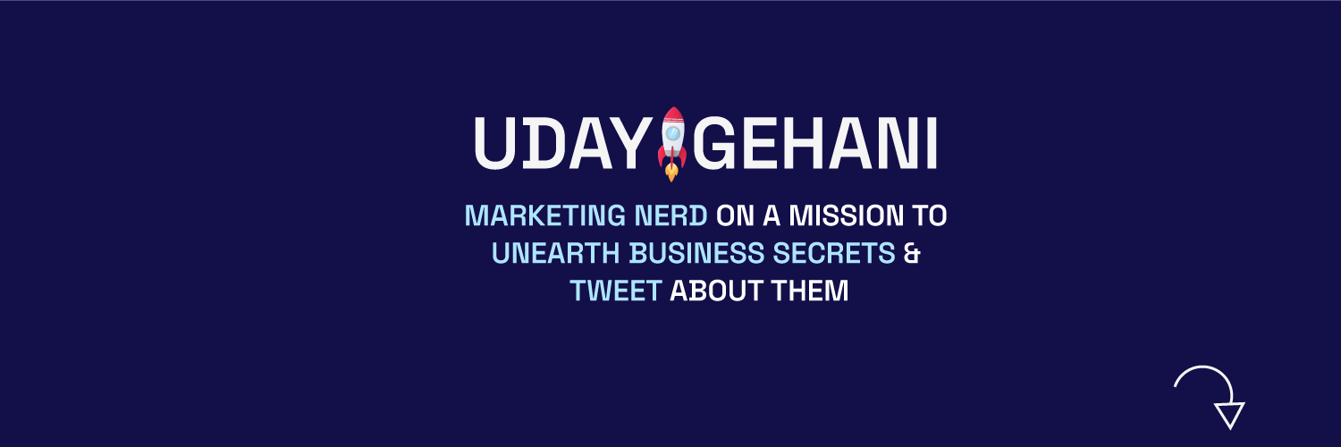 UdayGehani's profile banner image
