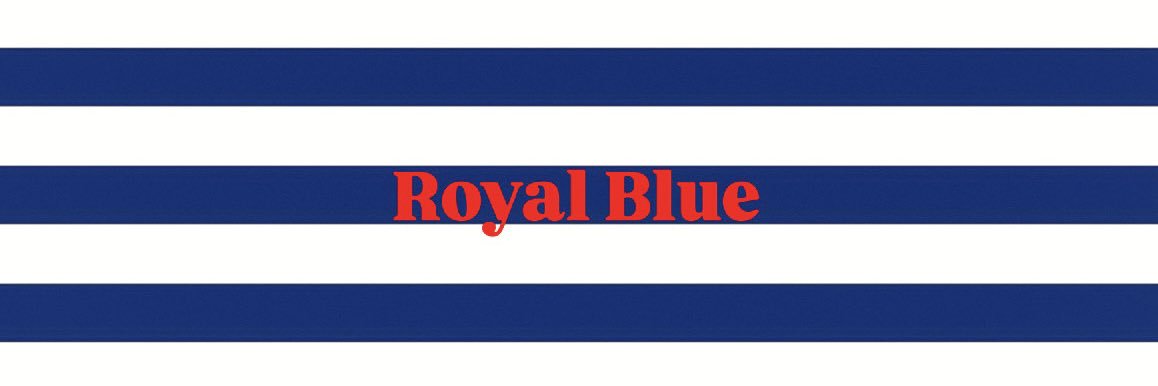 Royal Blue 👑 banner