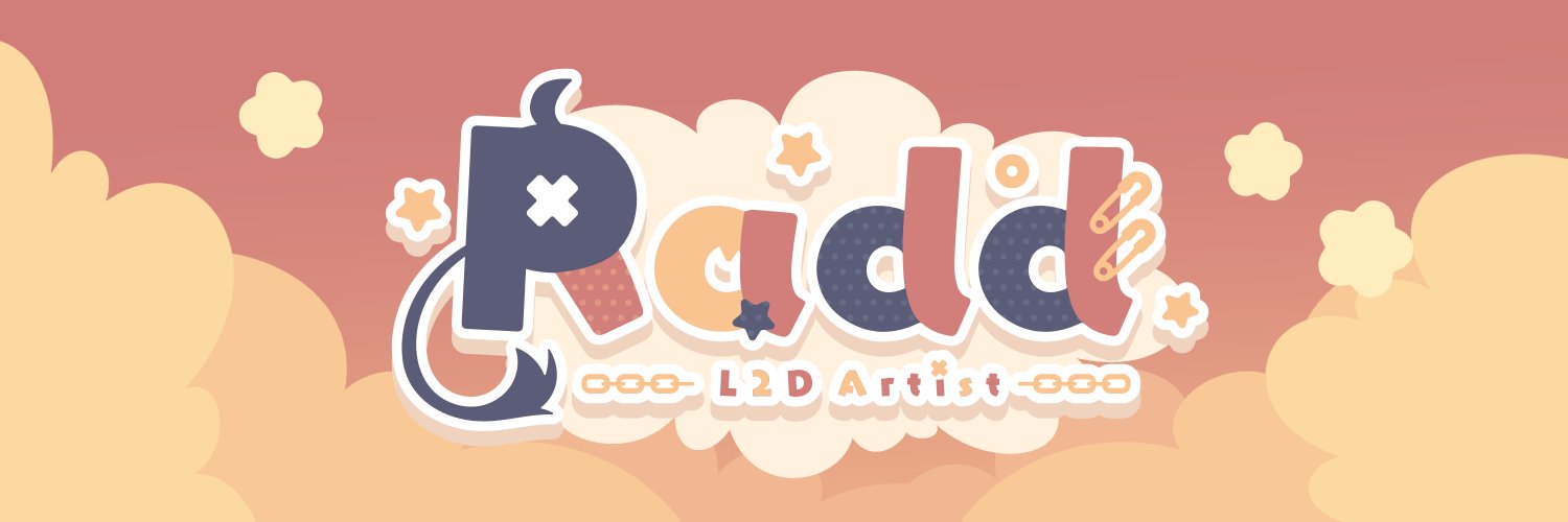Radd ✖️ L2D Rig Artist🧷 - Live2Dモデラー's banner