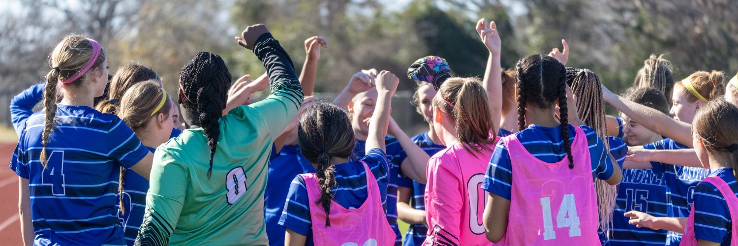 Lindale Lady Eagles Soccer banner