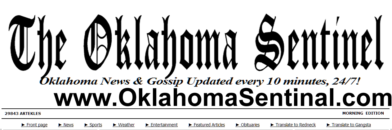 Oklahoma Sentinel banner