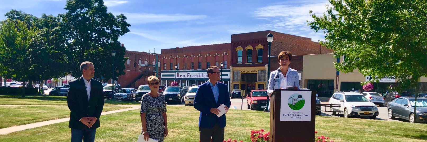 Governor's Empower Rural Iowa Initiative banner