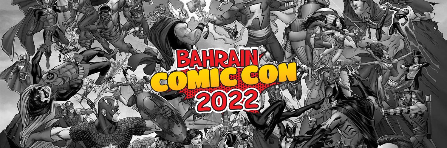 Bahrain Comic Con banner