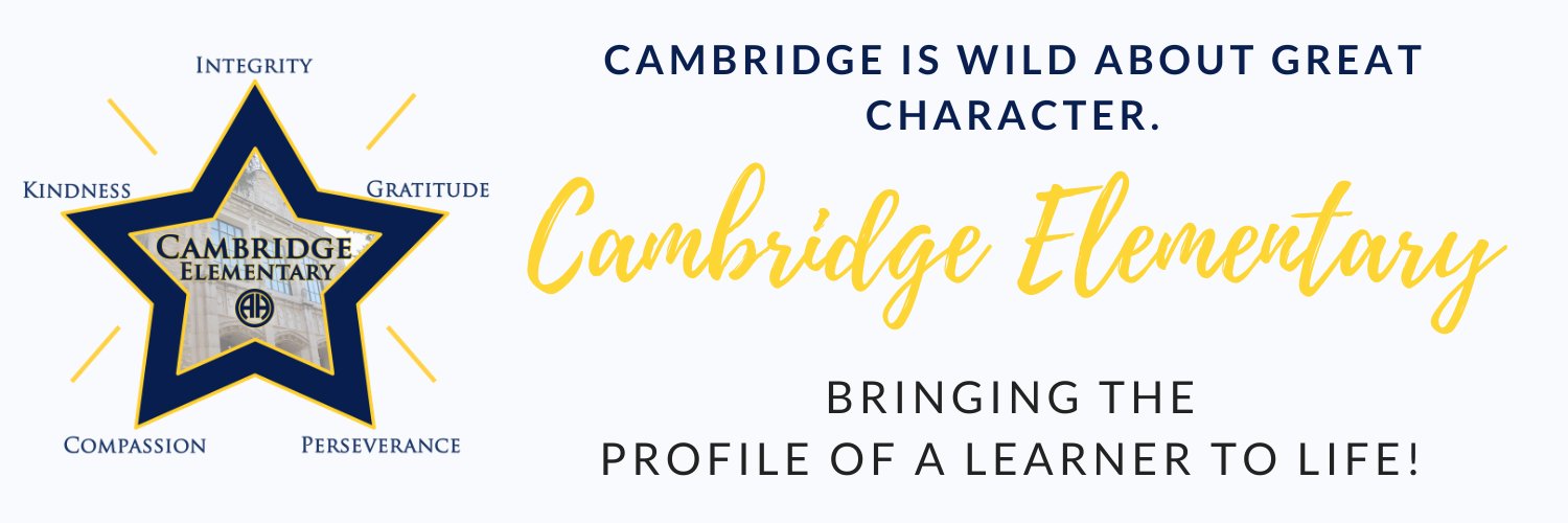 🐴Cambridge Elementary AH banner
