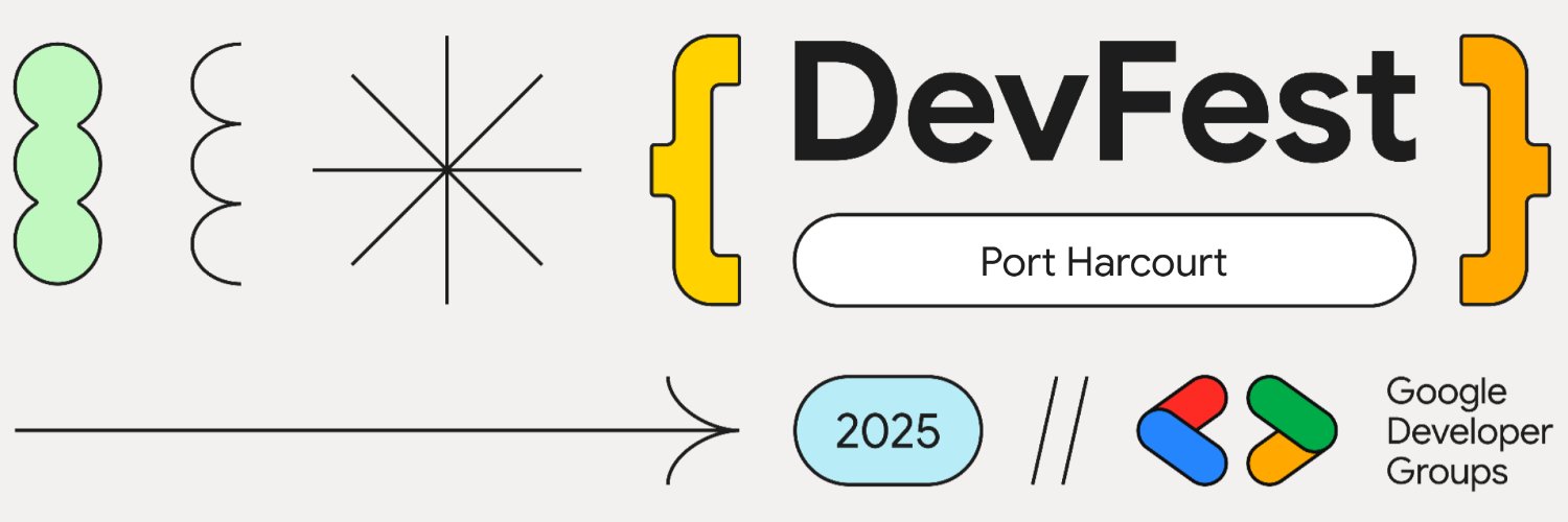 GDG Cloud Port Harcourt | DevFestPortHarcourt2025 banner