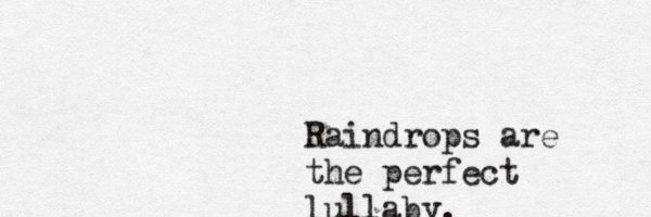 SoundfRaindrops Profile Banner
