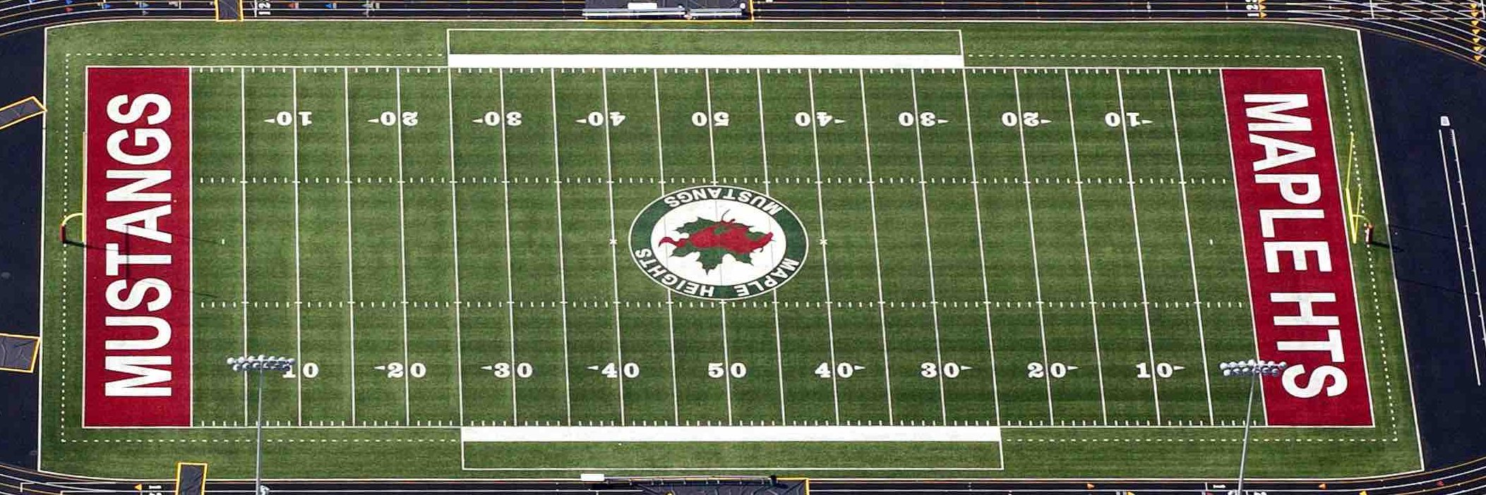 Maple Heights Football banner