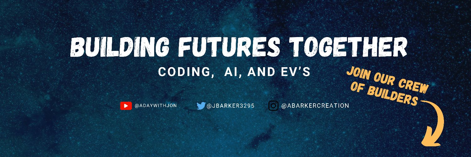 JBarker3295's profile banner image