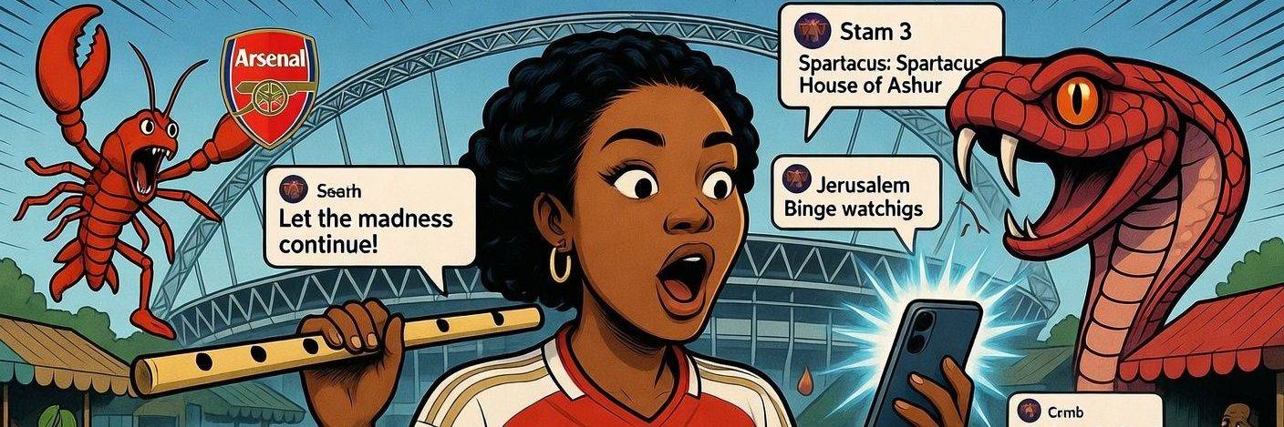 Tolu Lope of Arsenal banner