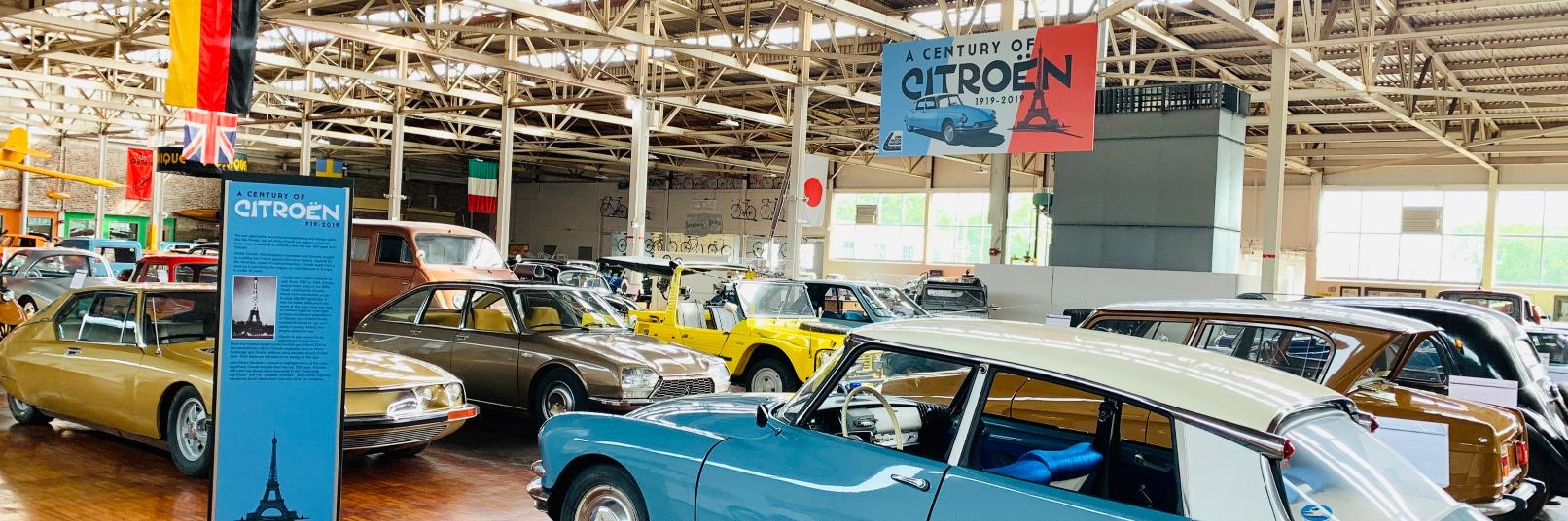 Lane Motor Museum banner
